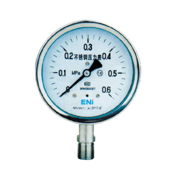 Y-BF series stainless steel pressure gauge