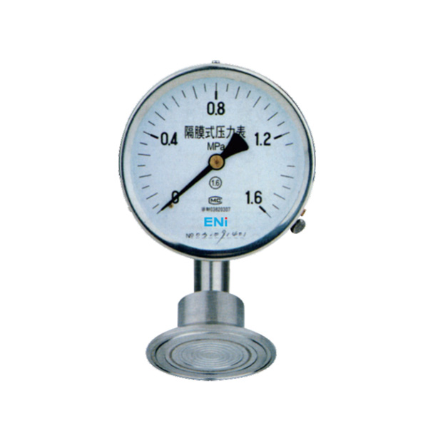 Y-M series sanitary dissepiment pressure gauge