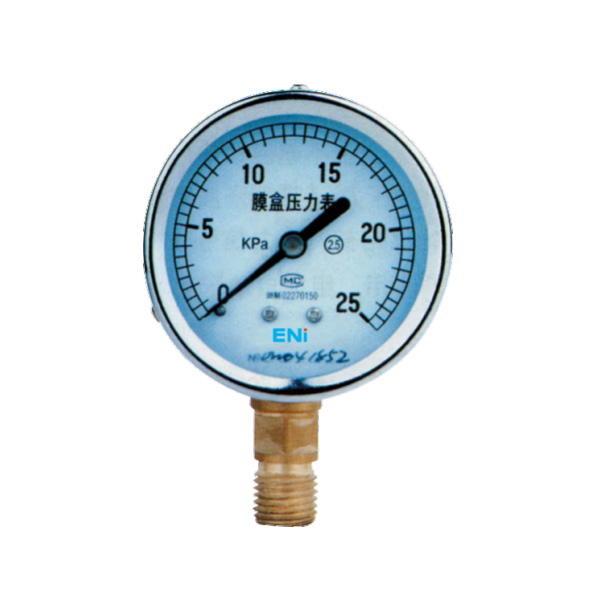YE series capsule pressure gauge